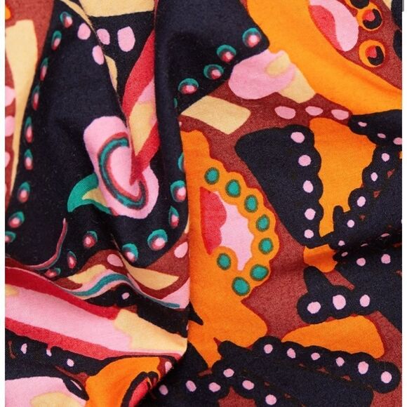 NWT A.L.C. Women's Adele Tiered Halter Maxi Dress in Russet Multi Size 00 - Picture 12 of 12